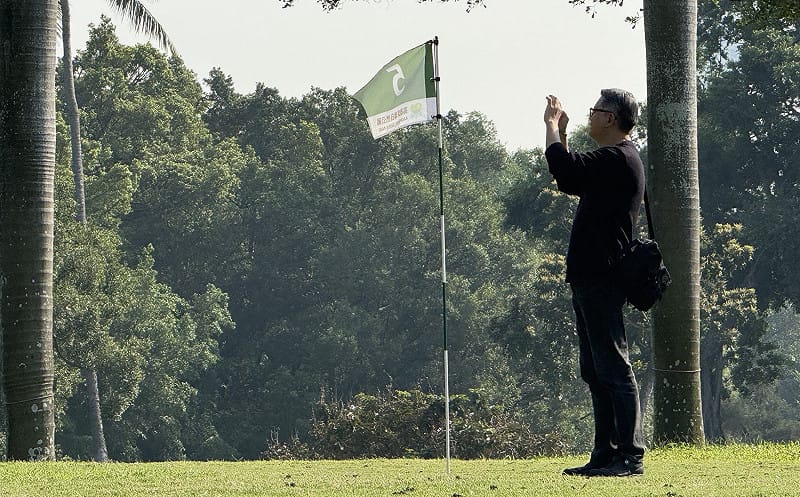 高雄果嶺自然公園，保留2,658棵樹木，記錄保育類鳳頭蒼鷹和黃鸝。&nbsp;&nbsp;&nbsp;圖：工頭堅/提供