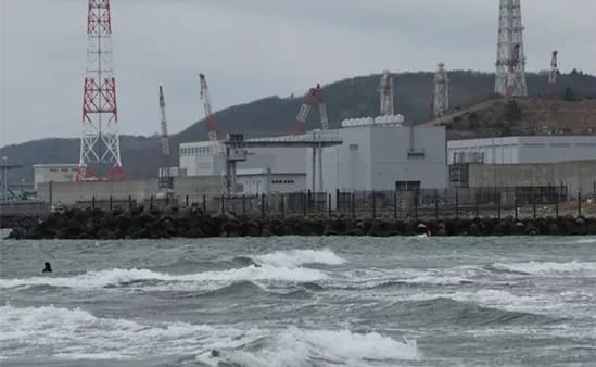 日本新潟縣柏崎刈羽核電廠。&nbsp;&nbsp;&nbsp;圖 : 達志影像/路透社