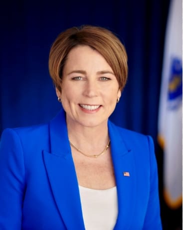  麻州州長希利Maura Healey。 圖 : 翻攝自維基百科 