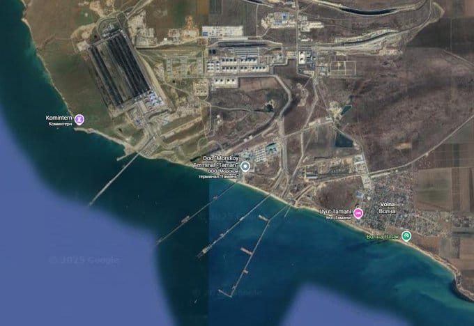 同樣位於克拉斯諾達爾邊疆區的沃爾納鎮輸油管也遭烏軍無人機攻擊。&nbsp;&nbsp;&nbsp;圖：翻攝自 @NOELreports X 帳號