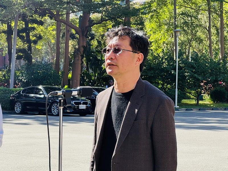 中經院長連賢明。&nbsp;&nbsp;&nbsp;圖：謝莉慧/攝