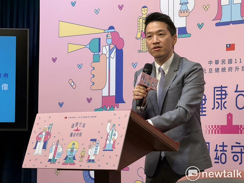  總統府副秘書長何志偉。 圖：高逸帆／攝 