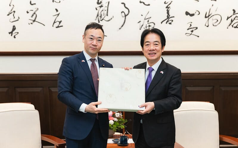 台日是命運共同體！日議員當賴清德面前喊：絕不容許台灣有事、竭盡所能防範