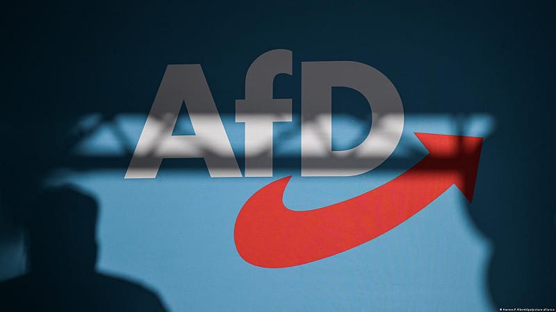 AfD 以民粹主義、民族主義和新納粹傾向著稱。圖：翻攝自 X《WarNewsPL》