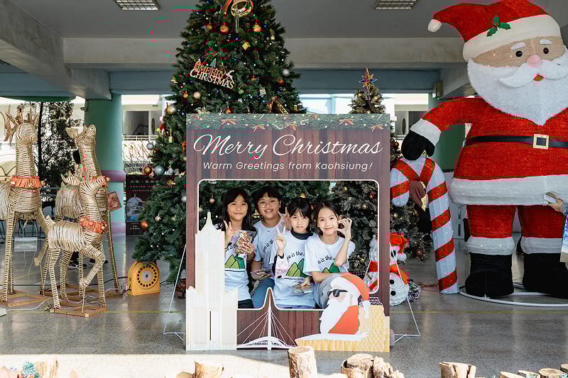 高市府將「聖誕歐洲日」延伸至校園。&nbsp;&nbsp;&nbsp;圖：高雄市教育局/提供