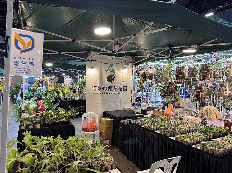 「阿金的便秘花園」2025年獲參展補助前往新加坡參與「亞洲水族園藝展」。&nbsp;&nbsp;&nbsp;圖：高雄市青年局/提供