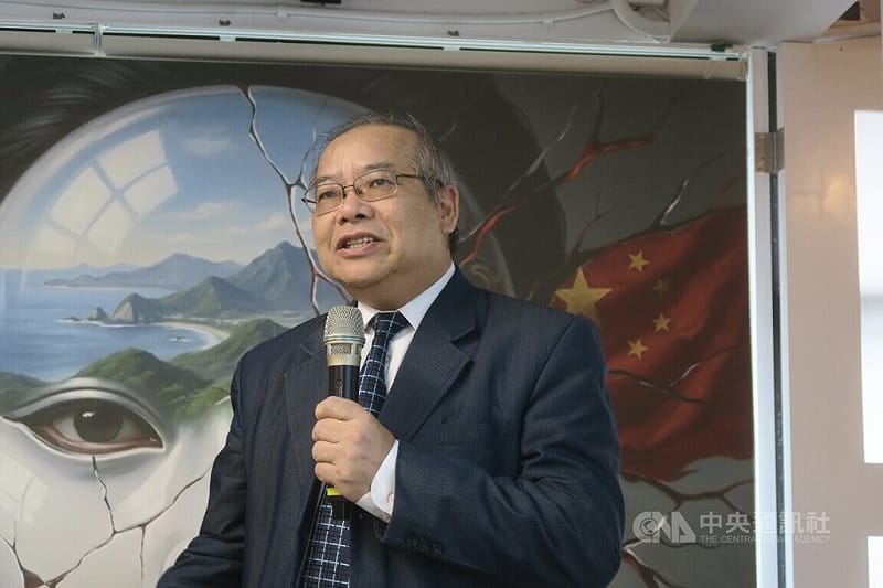淡江大學戰略研究所兼任副教授沈明室27日在座談會提到，第五縱隊一詞源自於1936年的西班牙內戰，核心概念是敵人從事內部顛覆的工作。&nbsp;&nbsp;&nbsp;圖:中央社提供