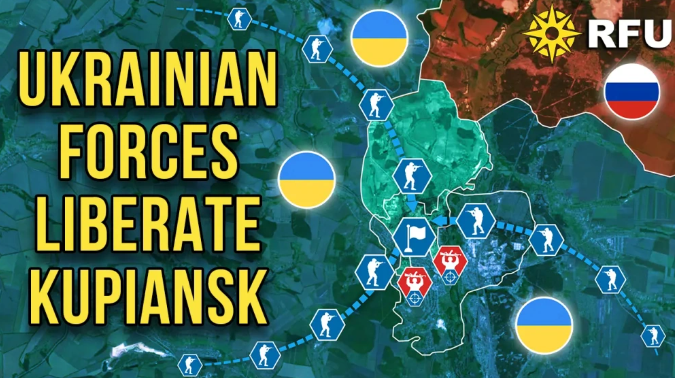 自 11 月俄軍總參謀長格拉西莫夫向普丁匯報「已攻占庫皮揚斯克」以來,僅一個月時間,這座位於哈爾科夫州的重要城市即從俄軍「絕對控制」轉為全線崩潰,俄軍殘部最後藏身下水道,部分外籍傭兵向烏軍繳械投降。圖:翻攝自墨甲戰刃 自 11 月俄軍總參謀長格拉西莫夫向普丁匯報「已攻占庫皮揚斯克」以來,僅一個月時間,這座位於哈爾科夫州的重要城市即從俄軍「絕對控制」轉為全線崩潰,俄軍殘部最後藏身下水道,部分外籍傭兵向烏軍繳械投降。圖:翻攝自墨甲戰刃