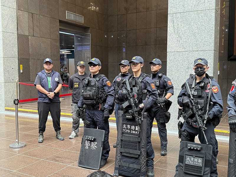 台北市跨年晚會31日即將舉行，因應1219隨機攻擊案後，北市警局全面提升維安。&nbsp;&nbsp;&nbsp;圖：台北市警察局 / 提供