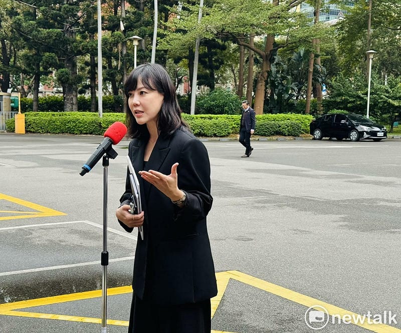 行政院發言人李慧芝。&nbsp;&nbsp;&nbsp;圖：謝莉慧/攝