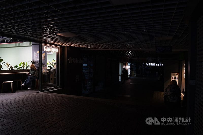 在俄羅斯持續空襲能源設施下，烏克蘭正處於限電狀態。中央社記者陳彥婷基輔攝 115年1月1日&nbsp;&nbsp;&nbsp;圖：中央社提供