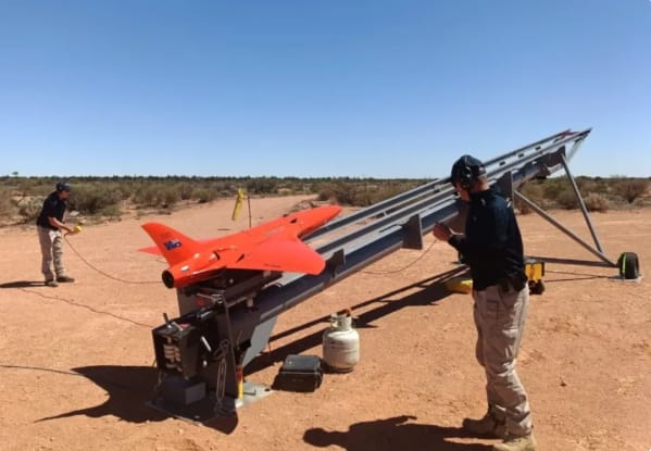 不死鳥噴氣動力靶機。&nbsp;&nbsp;&nbsp;圖 : 翻攝自看航空
