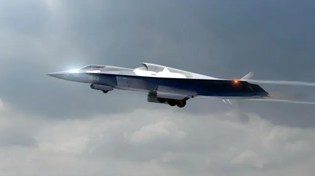 文章指出,「文鰩」所代表的是一種從設計初始就設定為「全能型」的作戰概念。 圖:翻攝自 騰訊新聞@矚望雲霄 文章指出,「文鰩」所代表的是一種從設計初始就設定為「全能型」的作戰概念。 圖:翻攝自 騰訊新聞@矚望雲霄