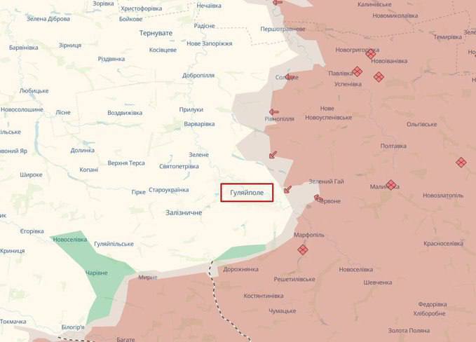 有消息稱，烏軍部隊近期透過局部的反擊活動，成功從俄軍手中奪回扎波羅熱州胡利亞伊波萊市鎮的大部分地區。&nbsp;&nbsp;&nbsp;圖：翻攝自 @TTheBattlefield X 帳號