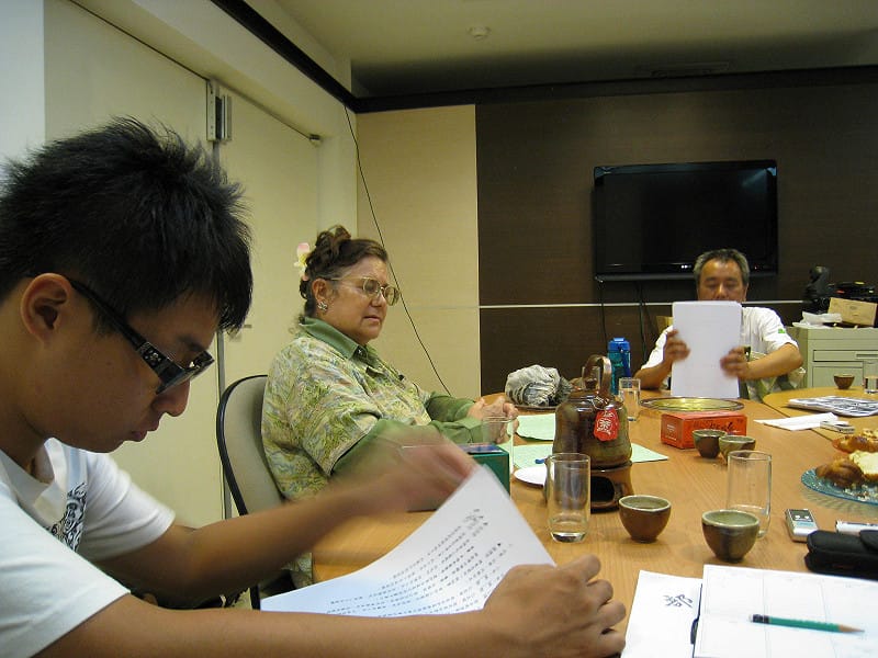 左起蘇國瑞、艾琳達、陳銘城&nbsp;&nbsp;&nbsp;張文隆拍攝