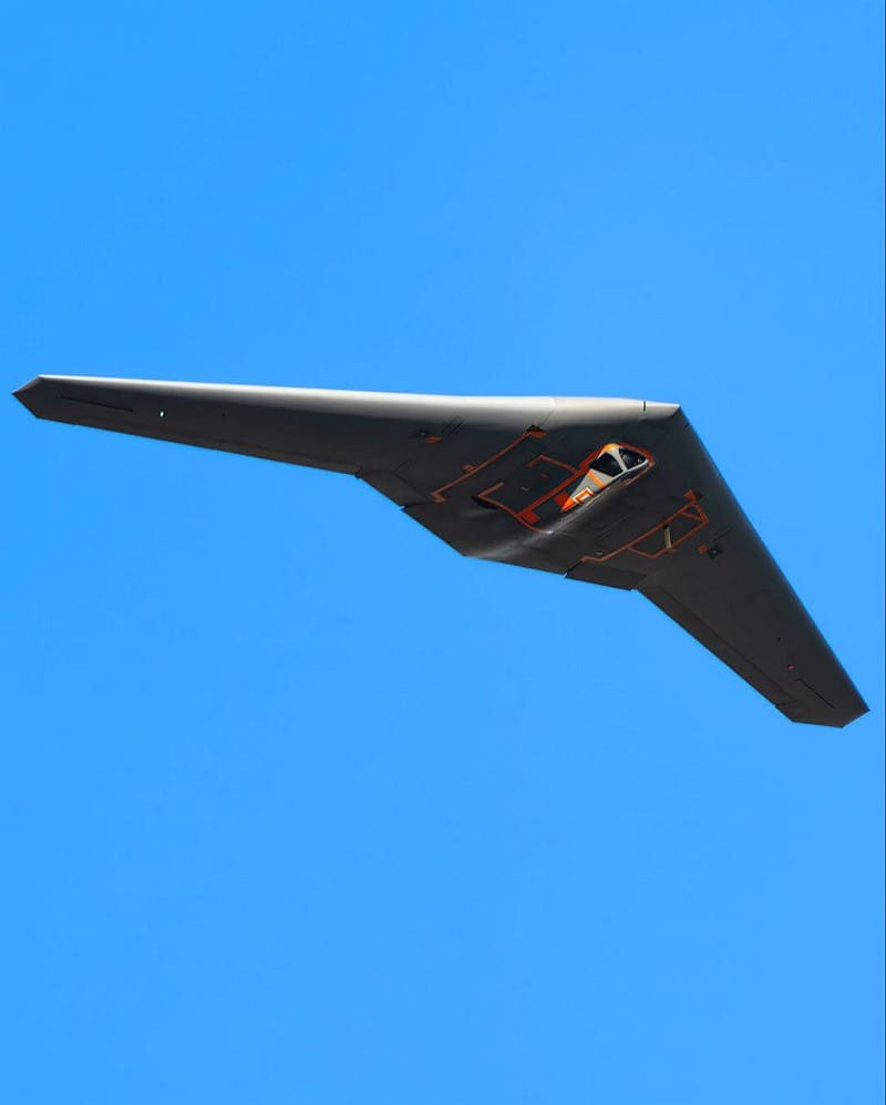  RQ-170 「哨兵」隱形無人機。 圖：翻攝自 X 