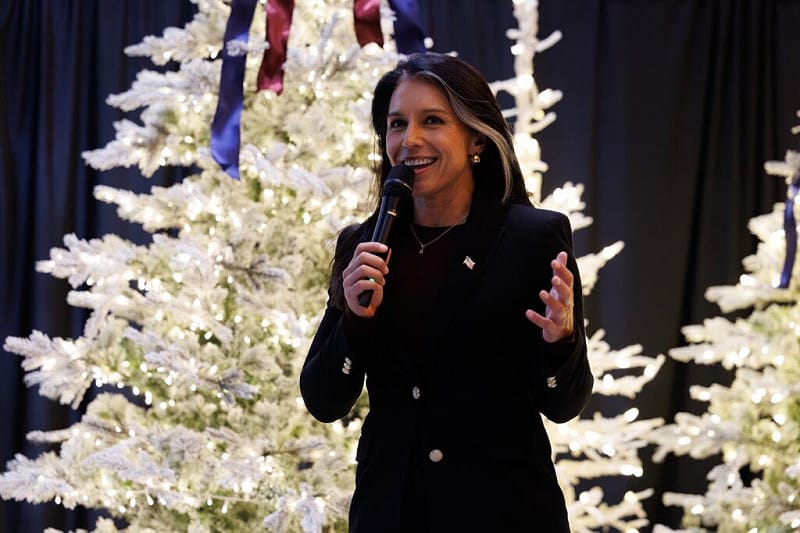  美國國家情報總監圖爾西·加巴德（Tulsi Gabbard）。 圖：翻攝自 X 