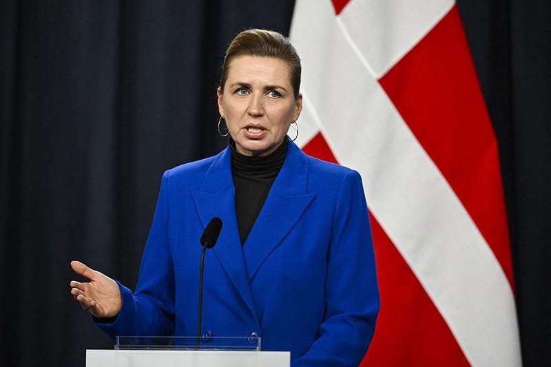  丹麥首相梅特．佛瑞德里克森（Mette Frederiksen）警告道，美國若對格陵蘭動武，將宣告北約的終結。圖：翻攝自 X《Other Europe》