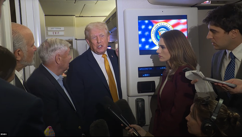 繼川普說需要格陵蘭後，白宮更在昨日將取得格陵蘭稱為「國家安全優先事項」，並正在考慮動用美軍達成此目標。&nbsp;&nbsp;&nbsp;圖：翻攝自白宮官方 YouTube