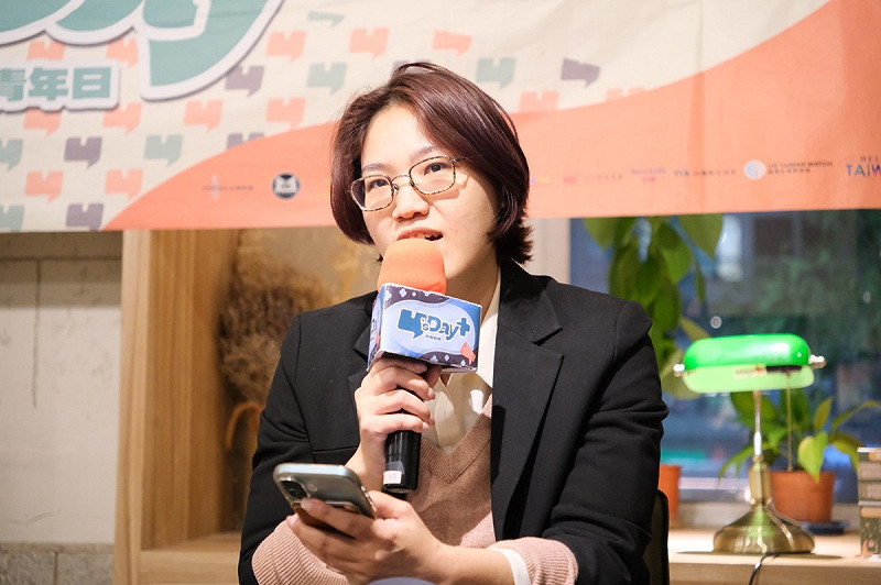 台灣智庫民調與輿情中心主任郭玫岑。&nbsp;&nbsp;&nbsp;圖：Y’s Day「週三青年日」提供