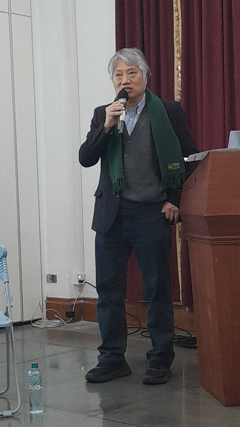 中央研究院近代史研究所教授暨台教會秘書長許文堂。 圖:台教會提供 中央研究院近代史研究所教授暨台教會秘書長許文堂。 圖:台教會提供