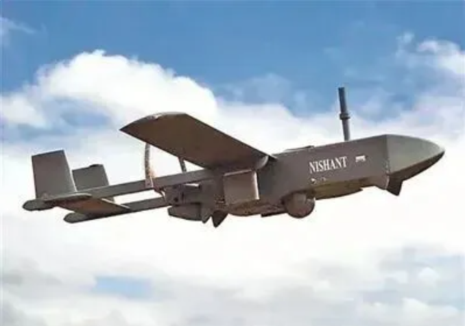 印度裝備的「搜尋者」系列無人機。 圖:翻攝自央廣網 印度裝備的「搜尋者」系列無人機。 圖:翻攝自央廣網