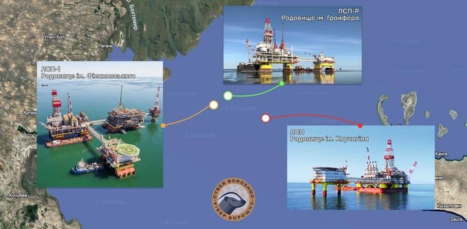 烏克蘭方面宣稱，遭遇襲擊的三座石油鑽井平台皆涉及向俄羅斯侵略部隊提供燃料補給，推測在此次襲擊行動後，三座平台將無法在短時間內重啟石油採集。&nbsp;&nbsp;&nbsp;圖：翻攝自 @NOELreports X 帳號