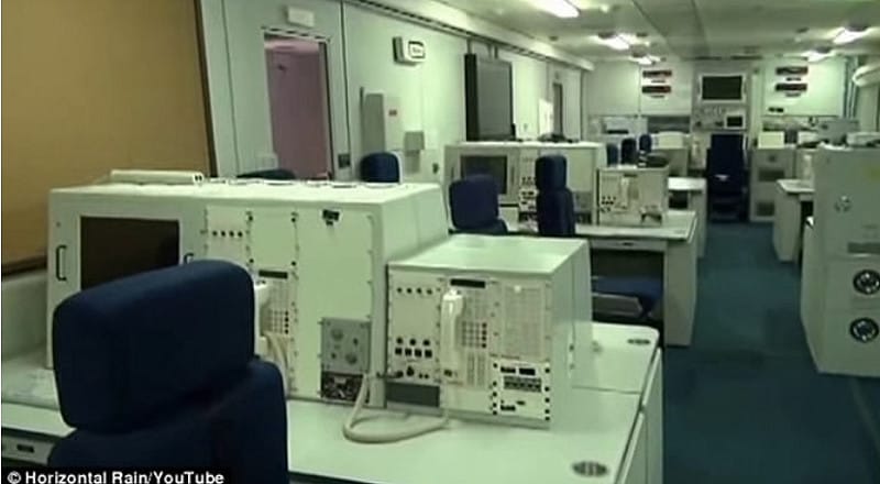 美國末日飛機守夜者內部電子裝備。&nbsp;&nbsp;&nbsp;圖 : 翻攝自Horizontal Rain / Youtube