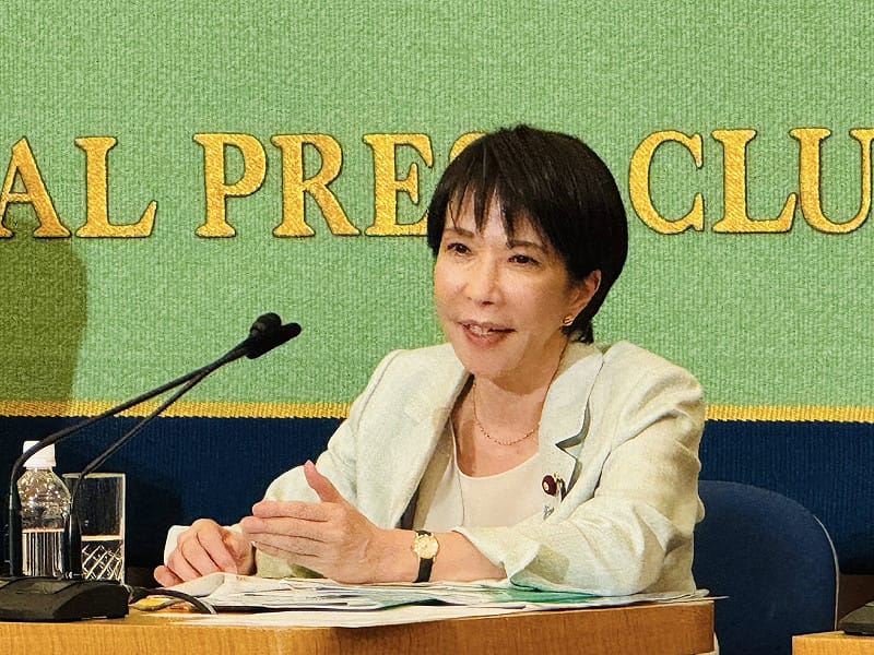 日本首相高市早苗。&nbsp;&nbsp;&nbsp;圖：取自李逸洋臉書