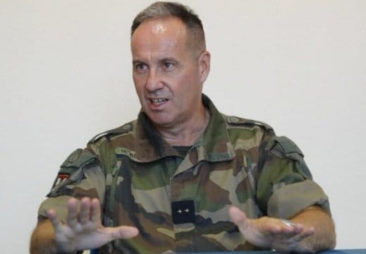 退役的法國將軍理舒也提出警告，強調格陵蘭是歐洲國家的「紅線」。&nbsp;&nbsp;&nbsp;圖：翻攝自 @Defence_Index X 帳號