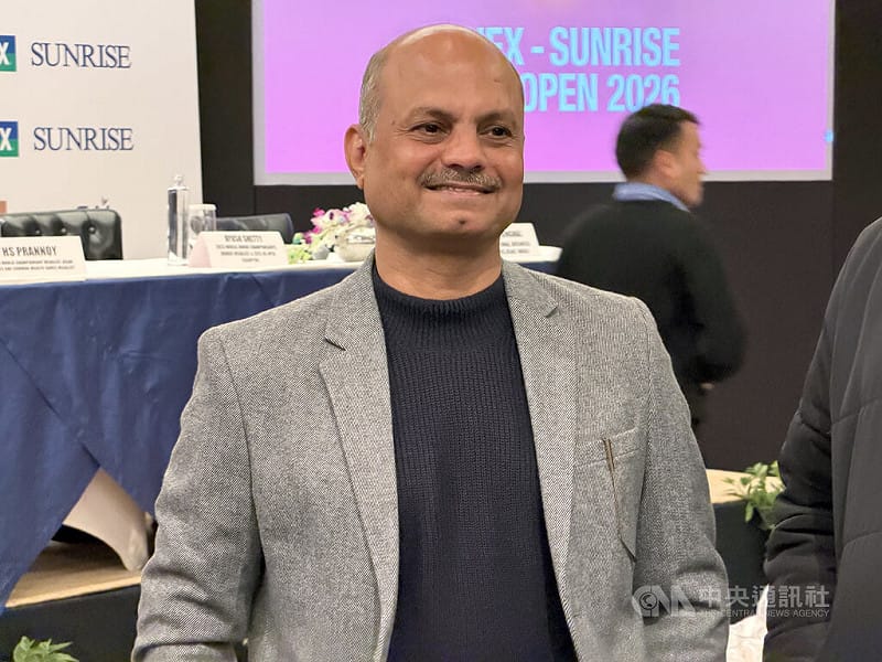 世羽聯（BWF）印度公開賽將點燃戰火，印度羽球協會秘書長米西拉（如圖）期盼印度球迷都能到場，為地主選手加油打氣。中央社記者李晉緯新德里攝　115年1月12日&nbsp;&nbsp;&nbsp;