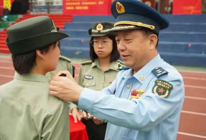 中共國防科技大學政委陳國強。 圖 : 翻攝自 XX 中共國防科技大學政委陳國強。 圖 : 翻攝自 XX