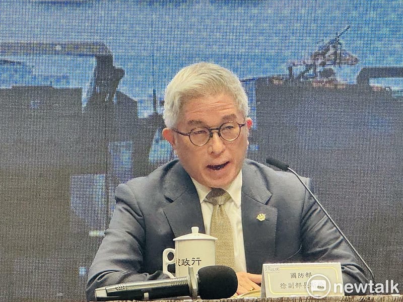 國防部副部長徐斯儉。&nbsp;&nbsp;&nbsp;圖：謝莉慧/攝