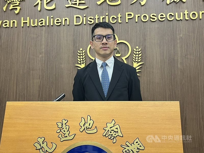 花蓮地檢署偵辦馬太鞍溪堰塞湖洪災，光復鄉長林清水涉浮報撤離人數等罪遭聲押禁見。花蓮地檢署主任檢察官廖榮寬（圖）15日說明案情。中央社記者張祈攝　115年1月15日&nbsp;&nbsp;&nbsp;