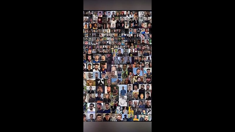 在當局發起暴力鎮壓，並宣布對所有被捕抗議者實施絞刑後，有民眾做出可能已經死亡或遭到逮捕的抗議者清單。&nbsp;&nbsp;&nbsp;圖：擷取自 @POMTQ X 帳號