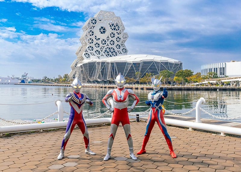 日本知名IP「超人力霸王(Ultraman)」將降臨高雄愛河灣。&nbsp;&nbsp;&nbsp;圖：高雄市觀光局/提供