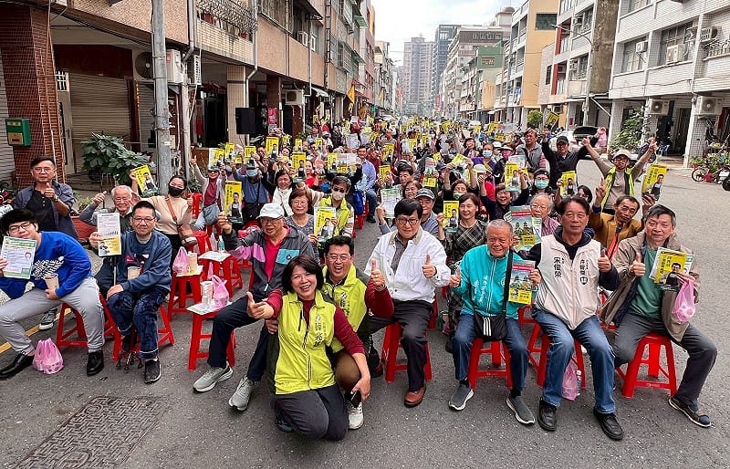 薛兆基舉辦首場大型動員會，現場湧入逾300名支持者。&nbsp;&nbsp;&nbsp;圖：薛兆基競選總部/提供