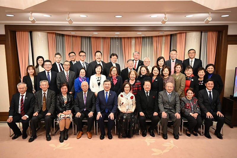 台灣駐日代表李逸洋前（16）日在代表處官邸舉辦新年餐會，談及台美此次關稅協議。&nbsp;&nbsp;&nbsp;圖：取自 李逸洋 FB