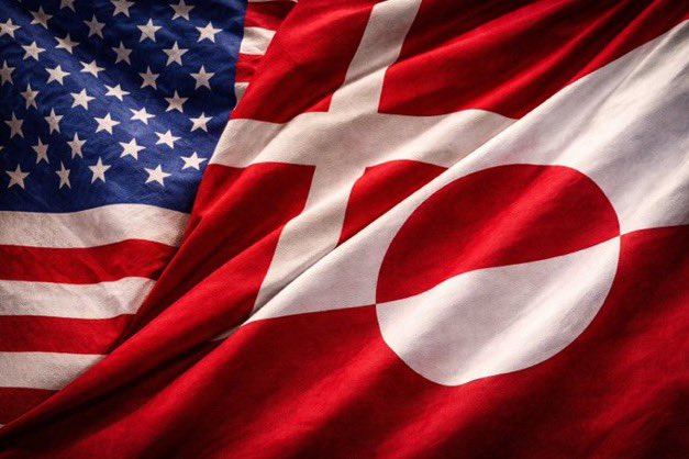 川普本人則強硬回應，聲稱「北約已經告訴丹麥20年了，必須消除格陵蘭的俄羅斯威脅」，並指責丹麥長期未採取有效行動，「現在是時候了，而且必須完成」。&nbsp;&nbsp;&nbsp;圖:翻攝自X帳號@mjfree