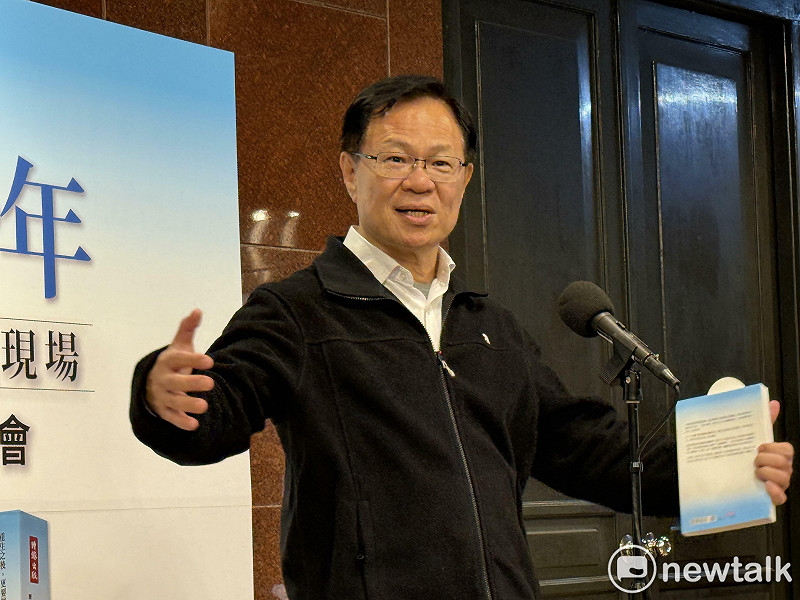 民眾黨嘉義市長參選人、立委張啓楷。&nbsp;&nbsp;&nbsp;圖：周煊惠 / 攝