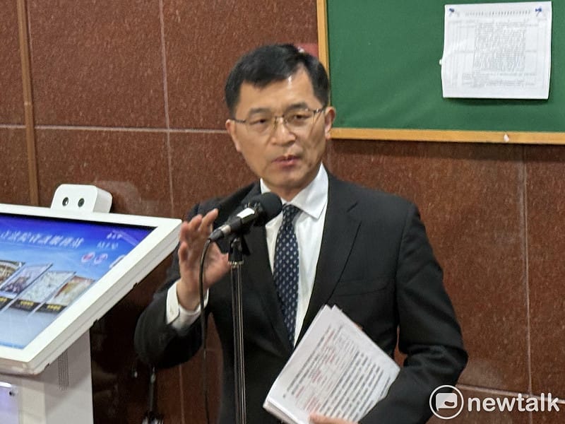 經濟部次長何晉滄。&nbsp;&nbsp;&nbsp;圖：周煊惠 / 攝