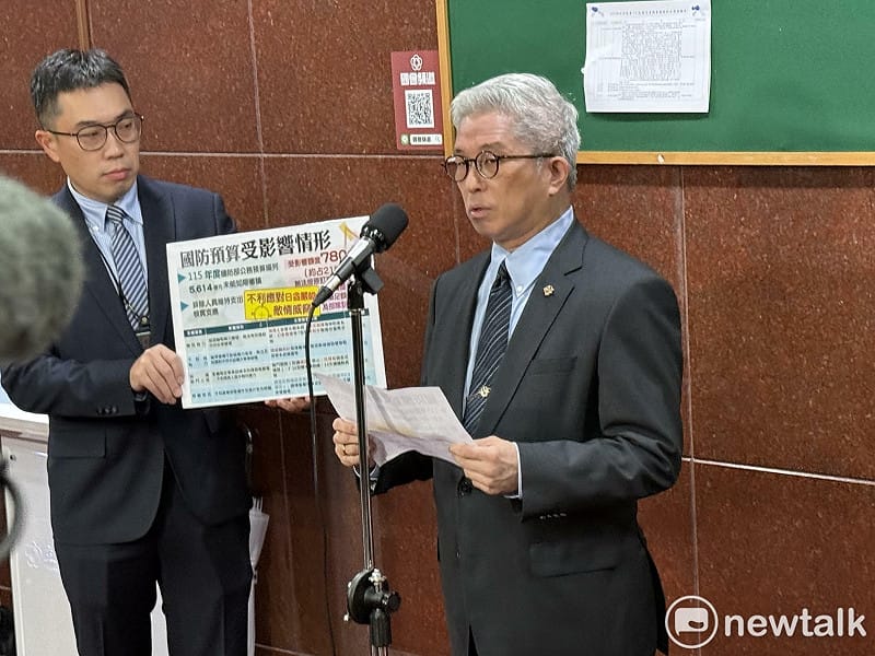 國防部副部長徐斯儉。&nbsp;&nbsp;&nbsp;圖：周煊惠 / 攝