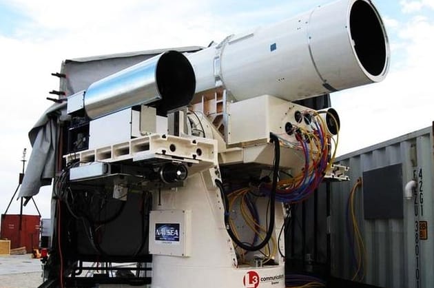 中國沉默獵手雷射武器。 圖 : 翻攝自新浪網 中國沉默獵手雷射武器。 圖 : 翻攝自新浪網