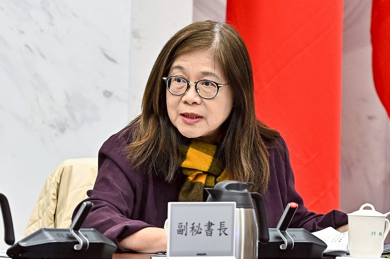 海委會主委管碧玲。&nbsp;&nbsp;&nbsp;圖：行政院提供