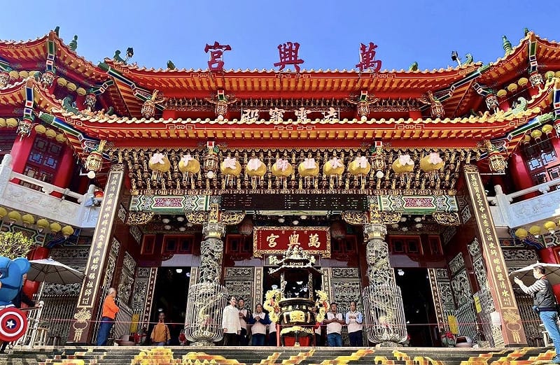 前金萬興宮有長達278年的歷史。&nbsp;&nbsp;&nbsp;圖：萬興宮/提供