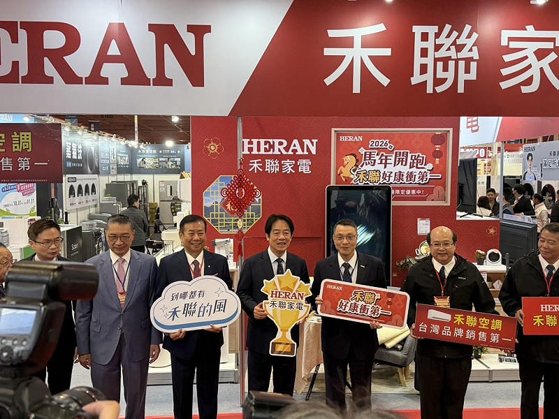 賴清德逛電器展。 圖:高逸帆/攝 賴清德逛電器展。 圖:高逸帆/攝