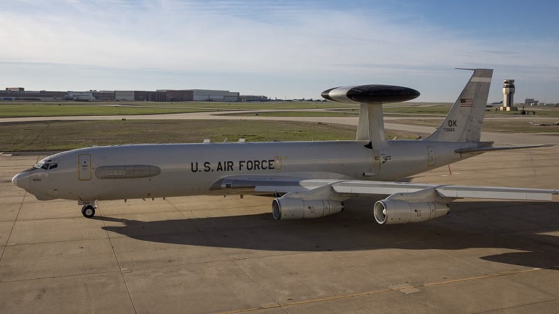 E-3 「哨兵式」空中預警機。 圖：翻攝自 X 