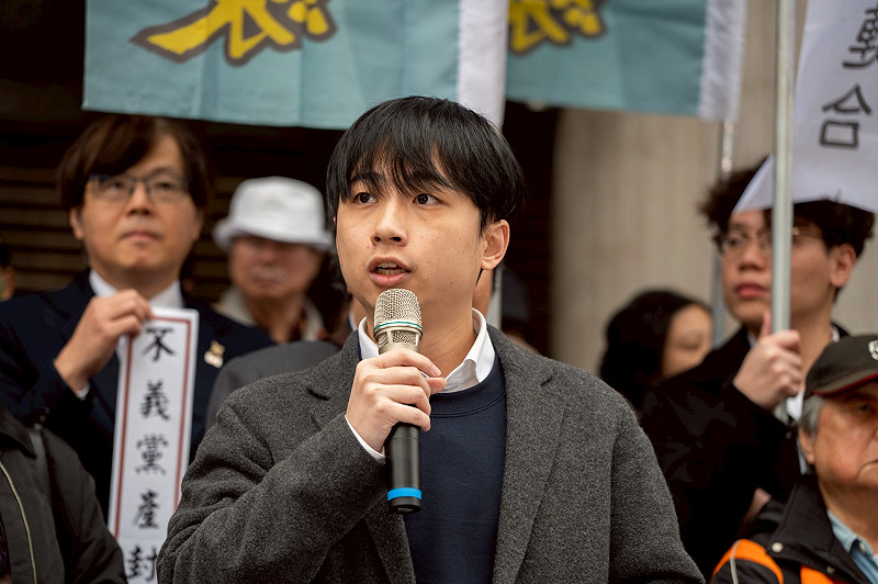  經民連智庫研究員涂景亮：轉型正義是民主轉型國家的重要社會工程，不當黨產是為回復財產原有歸屬秩序。 圖：經民連提供 