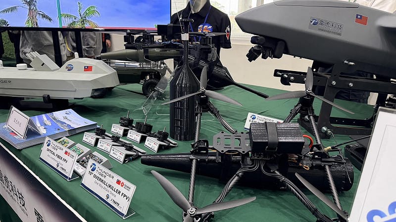 圖為雷虎科技所研發無人機。&nbsp;&nbsp;&nbsp;圖：嘉義縣政府提供