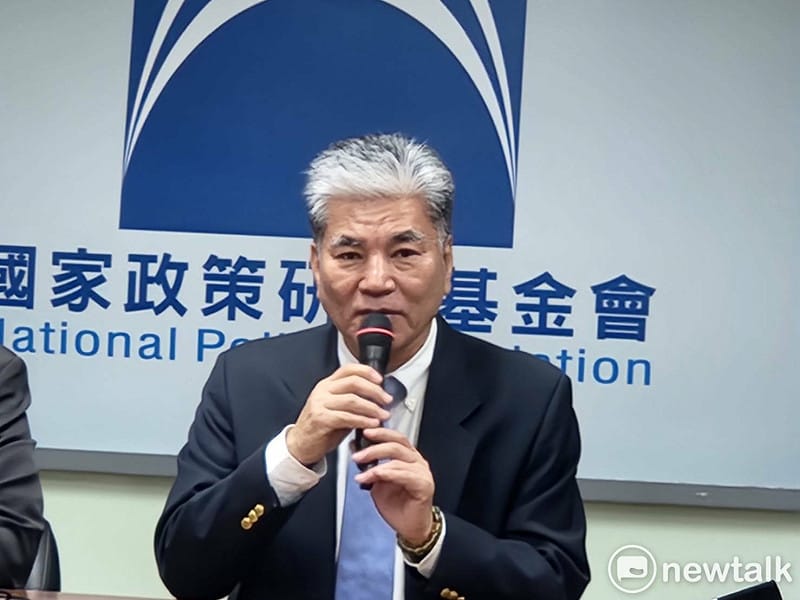 國民黨智庫副董事長李鴻源。&nbsp;&nbsp;&nbsp;圖：黃建豪/攝